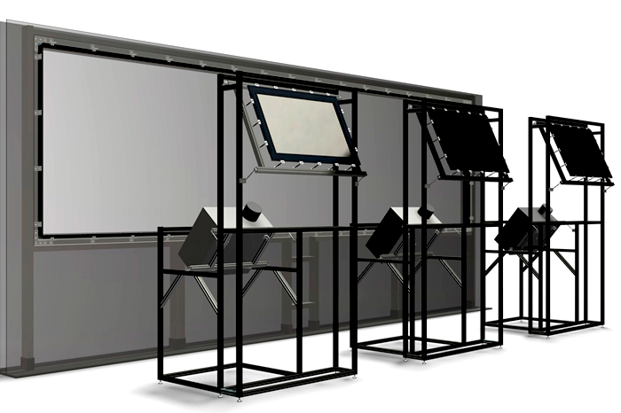 Estructuras para video wall