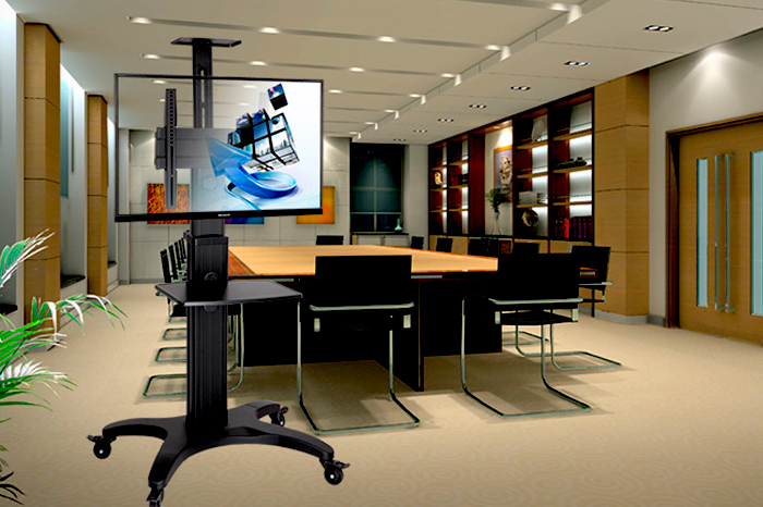 Pedestales para pantallas